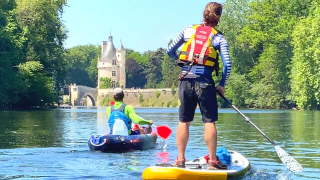 Canoë de la base nautique de Montrichard