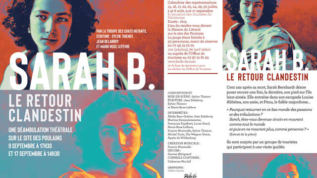 Spectacle : "Sarah B.  Le retour clandestin"