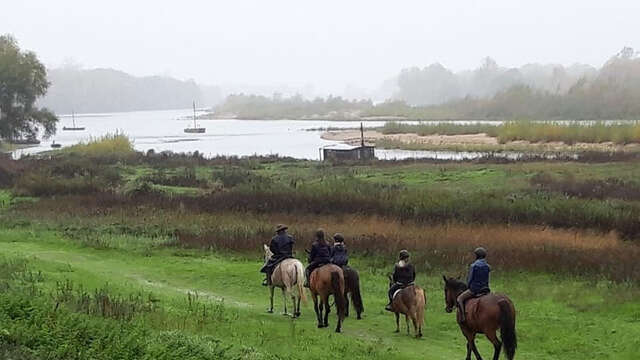 Les balades à cheval de Candé à Chaumont