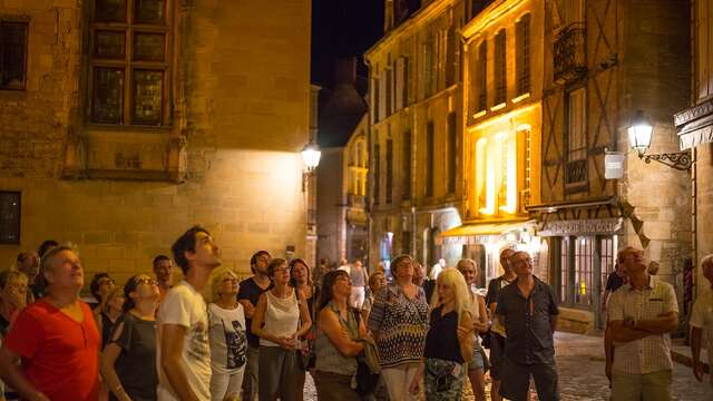 Visite guidée nocturne de la cité médiévale de Sarlat