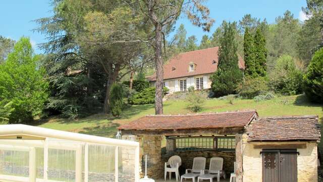 Villa Lou Claou avec piscine couverte