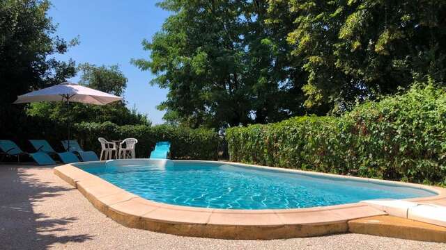 Maison Cazal, climatisée, piscine privée, proche de Sarlat