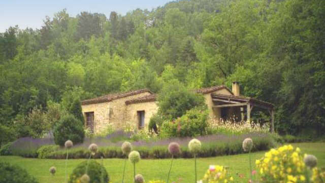 Le Vallon de l'Albarède au sud de Sarlat