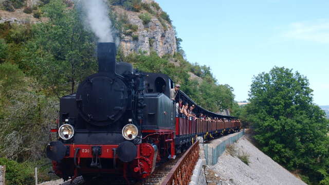 Train à vapeur de Martel