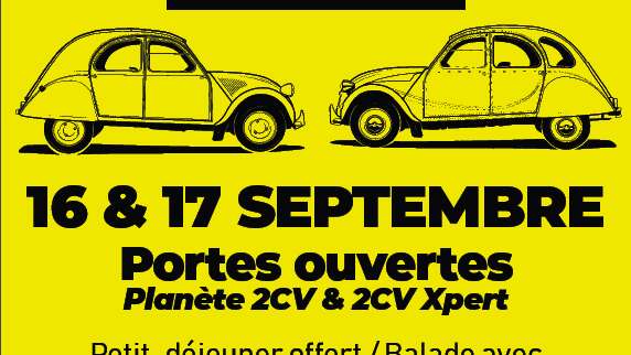 Planète 2CV & 2CV expert, portes ouvertes