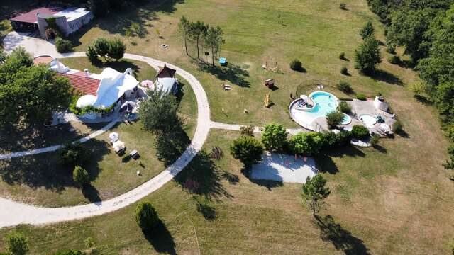 Camping La Clairière écolieu de vacances