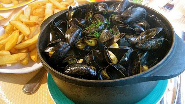 Repas Moules Frites