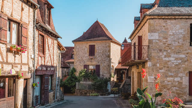 GR652 de Laval de Cère à Touzac, par Rocamadour et Gourdon