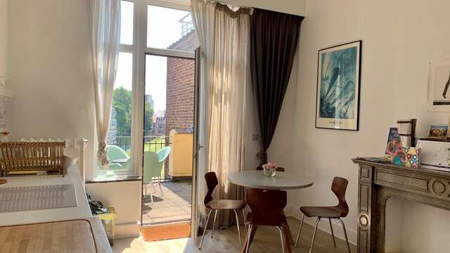 Ixelles en terrasse, colocation à Bruxelles