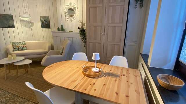 La maison rouge, appartement meublé