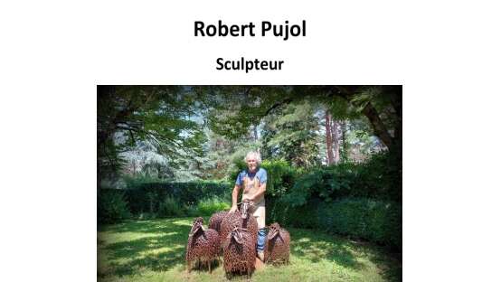 Exposition sculptures Robert Pujol chez Bshop