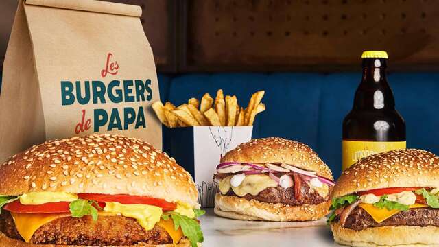 LES BURGERS DE PAPA