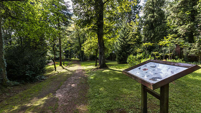 Park des Schlosses von Nilvange