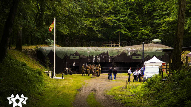 Fort aux fresques - petit ouvrage du bois de Bousse