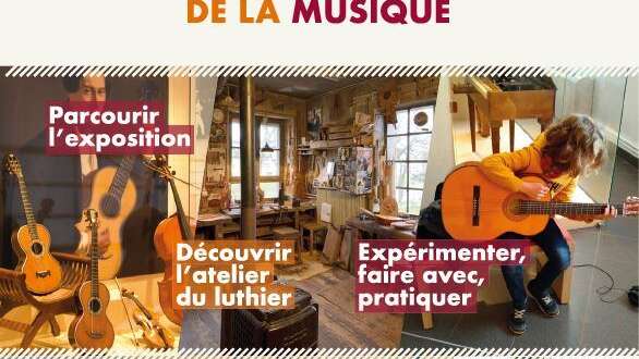 Exposition - la fabrication de la musique, départ Mirecourt - parcours en autonomie