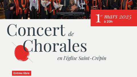 Concert de Chorales en l'Église Saint-Crépin