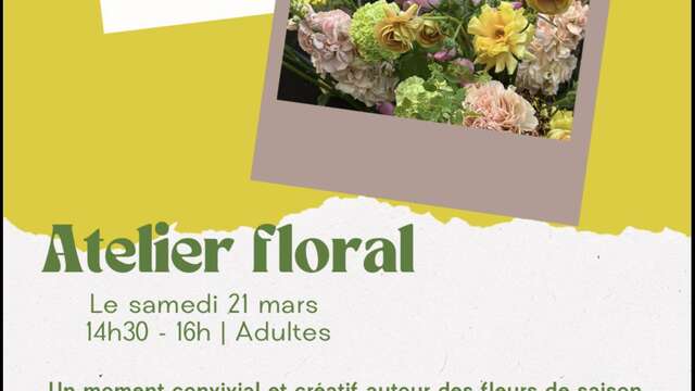 Atelier de création Florales Printemps