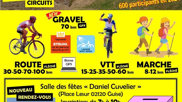 45ème randonnée de la Vallée de l'Oise