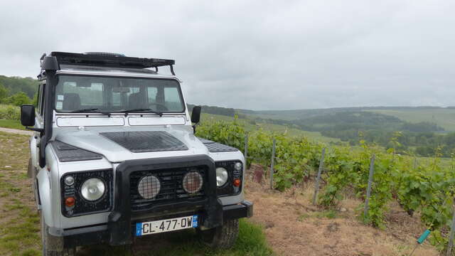 Domaine Mallet : Sortie en 4x4 dans le vignoble