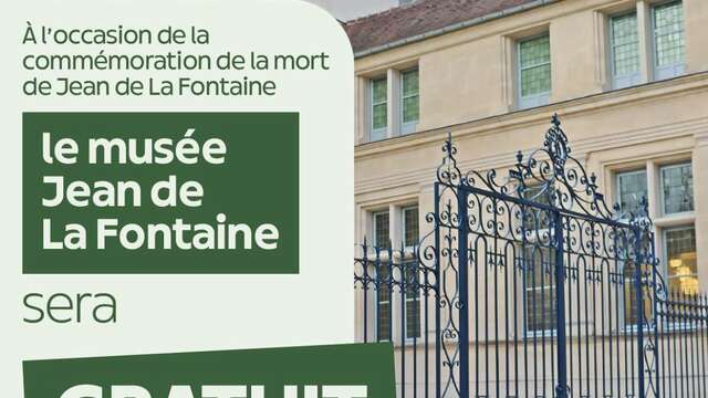 Le musée Jean de La Fontaine : accès au musée gratuit, tous les premiers dimanche du mois