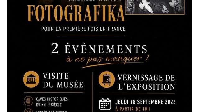 Journées Européennes du Patrimoine 2026  au champagne Méteyer"Fotografica"