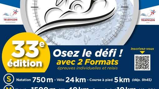 33e Triathlon de l'Omois à Château-Thierry