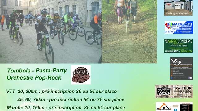 "Les Monts de Missy"  rando VTT et marche