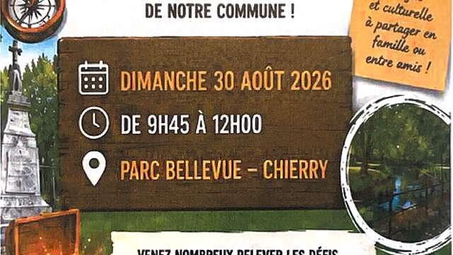 Résolvez des énigmes à Chierry !