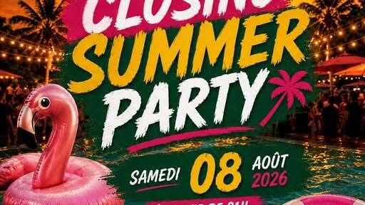 CLOSING SUMMER PARTY - La Roue Libre