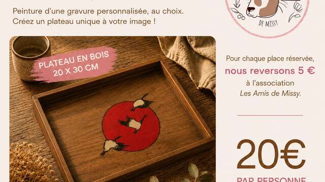 Atelier peindre son coffret personnalisé