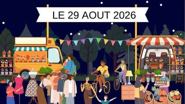 Marché nocturne à Connigis