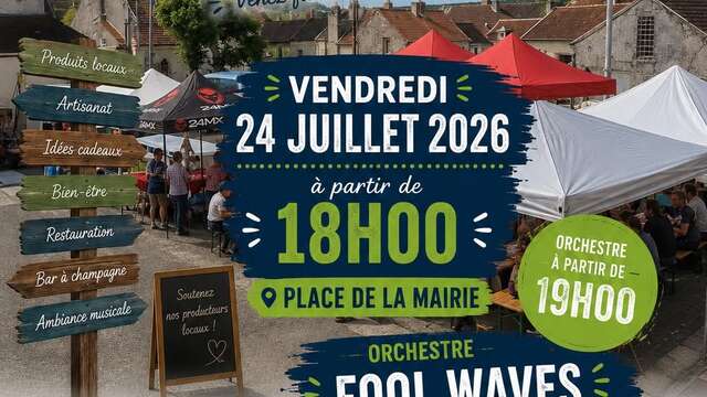 Marché campagnard à Crouttes-sur-Marne