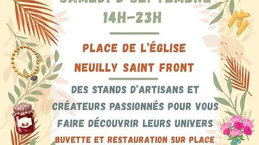Marché de l'artisanat à Neuilly-Saint-Front