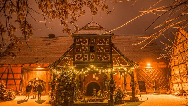 Das Écomusée d'Alsace feiert Weihnachten