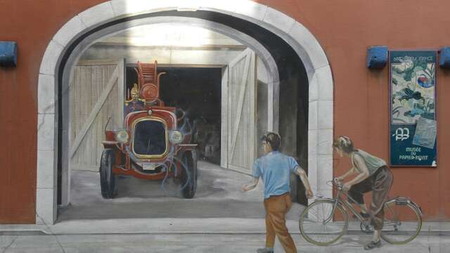 Visite guidée : les murs peints, toute une histoire !