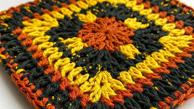 Atelier : Granny square wax attack