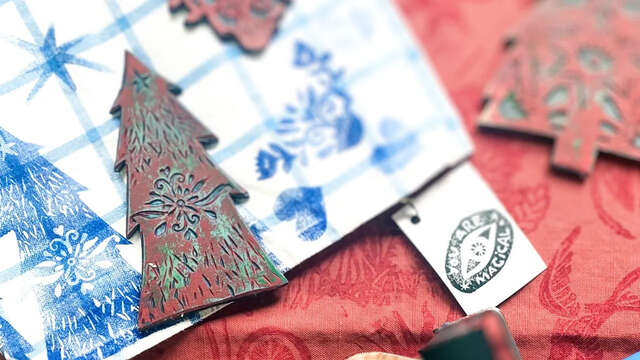 Workshop: Mein Weihnachtsstempel