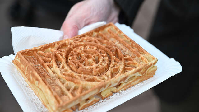 Exhibition: waffle irons from the Historical Museum