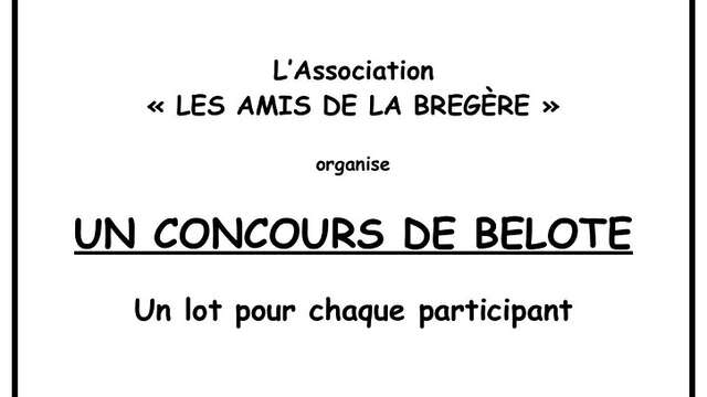 Concours de belote