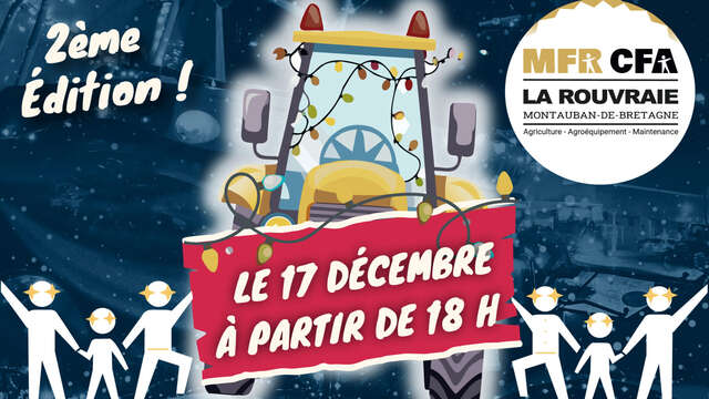 Parade de Noël organisé par la MFR - CFA La Rouvraie