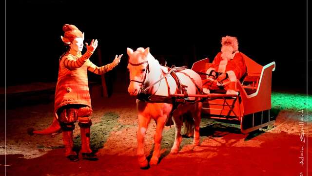 Farceur, le renne du Père Noël - conte de Noël équestre