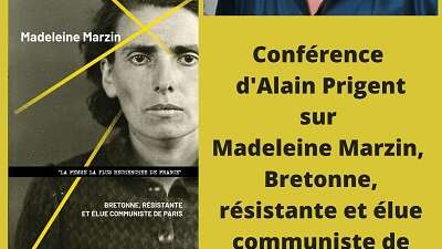 Conférence | Madeleine Marzin par Alain Prigent