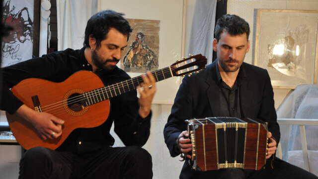 Festival Tango par la côte - Milonga de la chapelle Duo Tapia Gautron TDJ Christine de Trébeurden