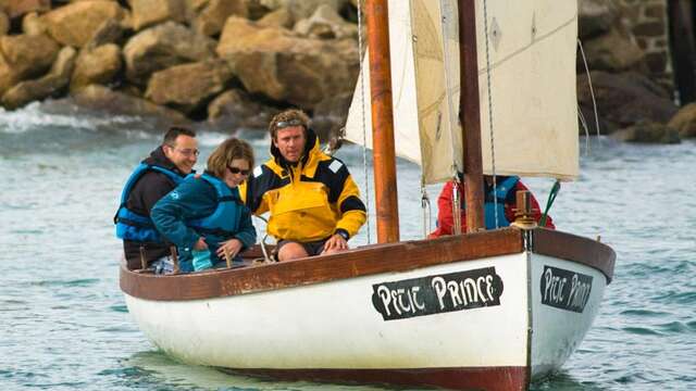 La Baie de Quiberon en voilier traditionnel