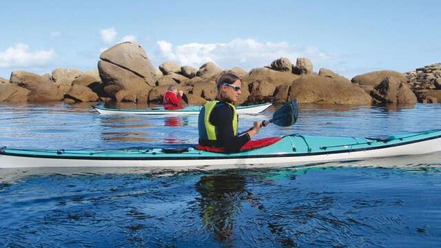 La côte des légendes en kayak