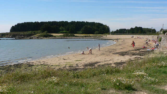 Plage de Moustérian