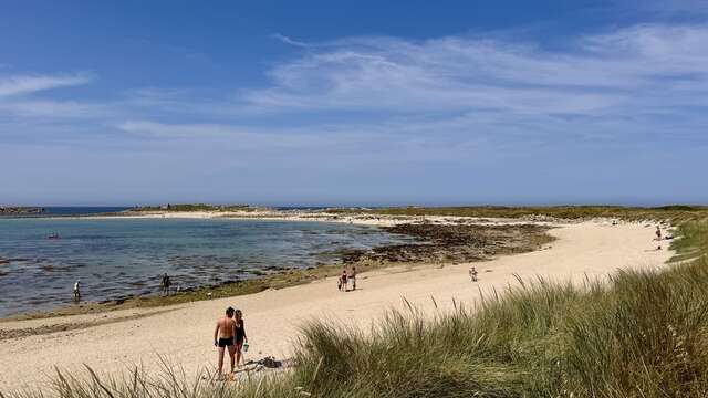 Plage du Dourlin, Ile Grande