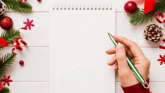 Atelier d'écriture spécial Noël