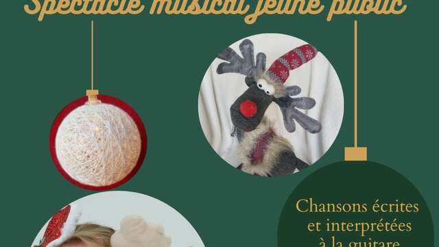 Spectacle musical jeune public "Bientôt Noël"