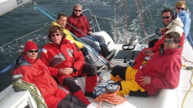 Voile sensation en Baie de Quiberon